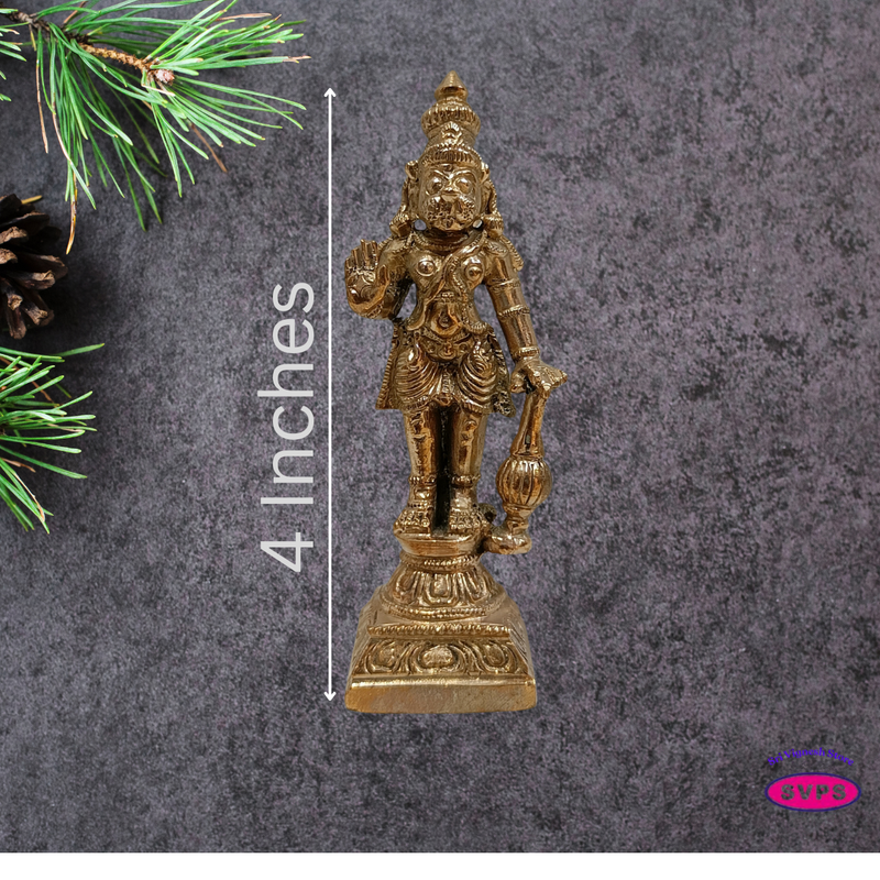 Panchalogam Hanuman Statue /4 Inches