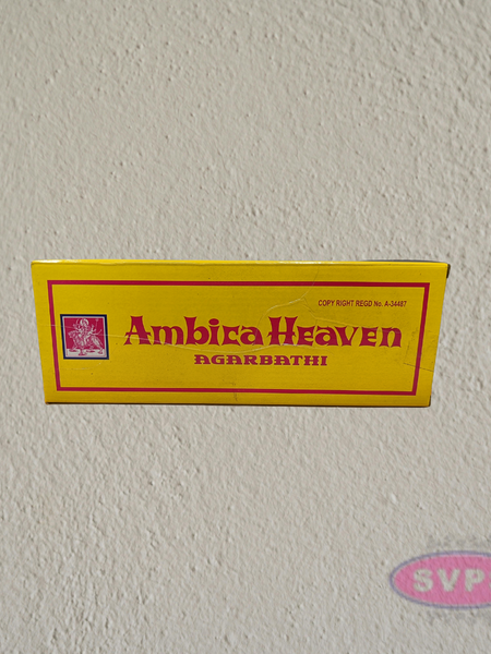 Ambica Heaven Traditional Agarbathi for Daily Pooja & Prayer