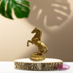Brass Standing Horse Idol – Lucky Vastu Home Decoration