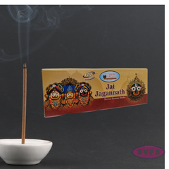 Handrolled Jai Jagannath Agarbatti Sticks – Herbal Incense for Puja, Meditation, Yoga & Home Fragrance