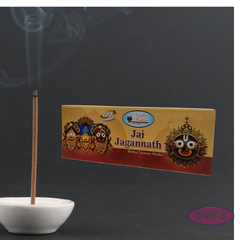 Handrolled Jai Jagannath Agarbatti Sticks – Herbal Incense for Puja, Meditation, Yoga & Home Fragrance