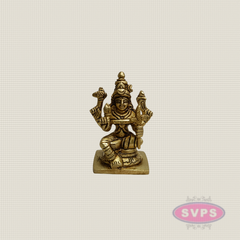 Brass Goddess Kamakshi Idol – Traditional Devi Statue for Home & Pooja
