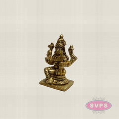 Brass Goddess Kamakshi Idol – Traditional Devi Statue for Home & Pooja