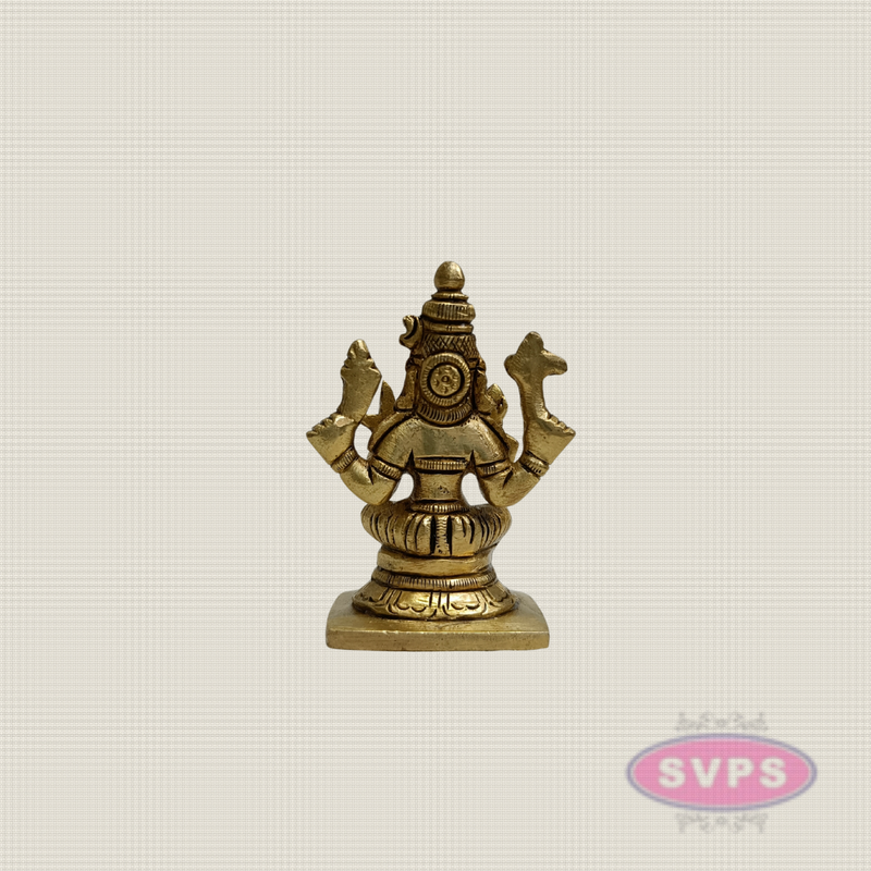 Brass Goddess Kamakshi Idol – Traditional Devi Statue for Home & Pooja
