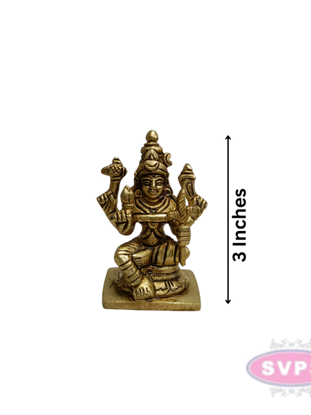 Brass Goddess Kamakshi Idol – Traditional Devi Statue for Home & Pooja