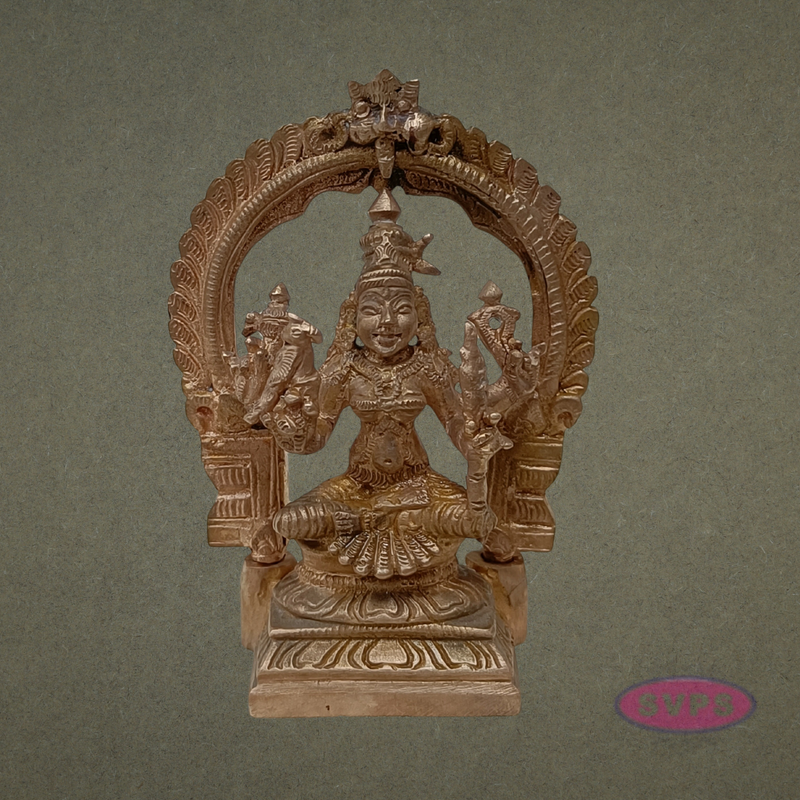 Panchalogam Kamatchi Amman Statue With Arch