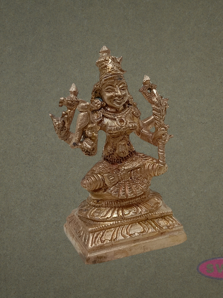 Panchalogam Sri Kanchi Kamatchi Amman Statue