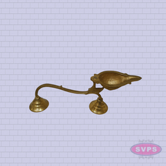Handcrafted Brass Arathi Deepam – Antique Style Pooja Lamp