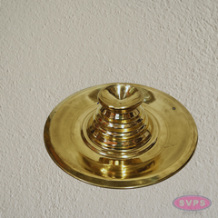 Handcrafted Brass Karpura Arathi Stand – Pooja Camphor Holder