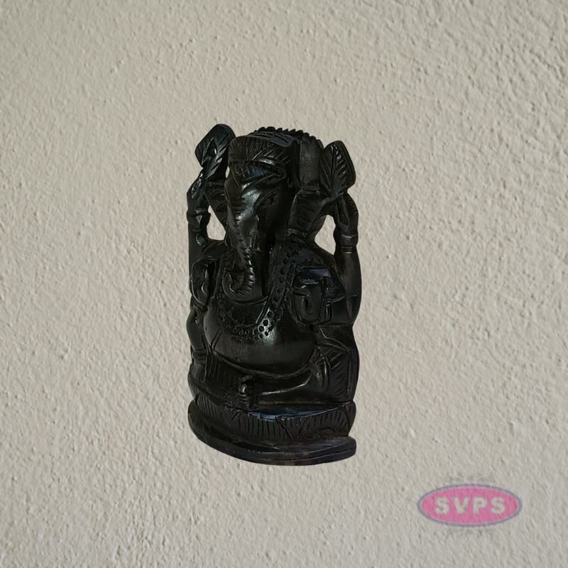 Karungalli Ganesha Idol for Home Temple & Pooja