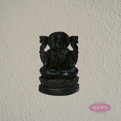 Karungalli Wood Goddess Lakshmi Statue