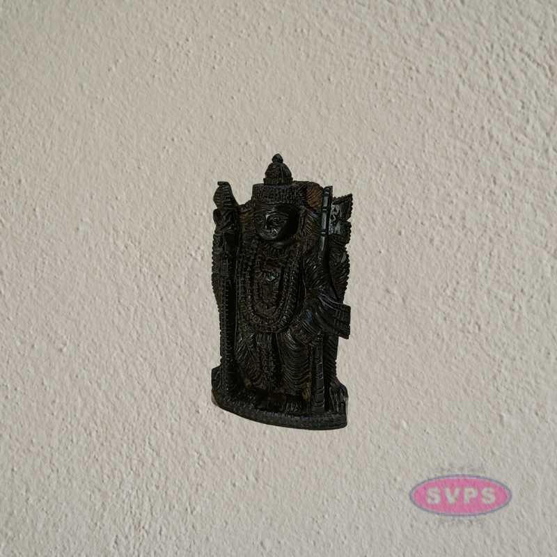 Karungalli Wood Lord Murugan Statue