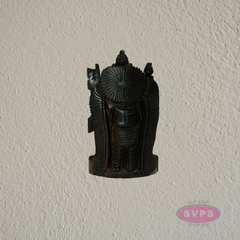 Karungalli Wood Lord Murugan Statue
