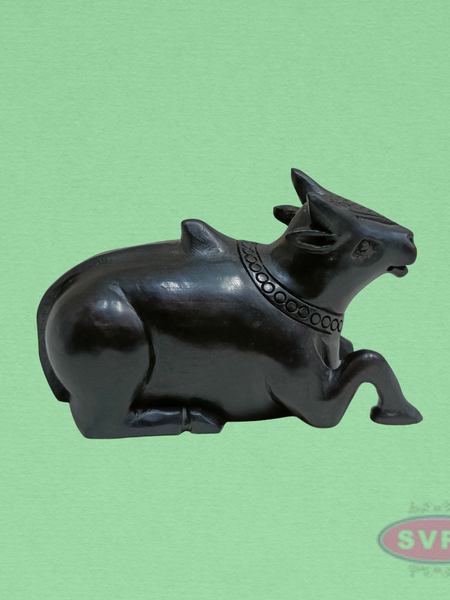 Karungalli Wood Nandi Statue