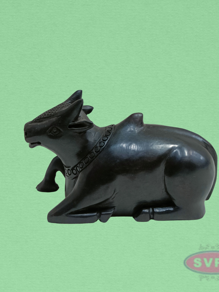 Karungalli Wood Nandi Statue