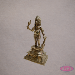 Panchaloha Madurai Veeran Idol – 6 Inch Traditional Guardian Deity Statue