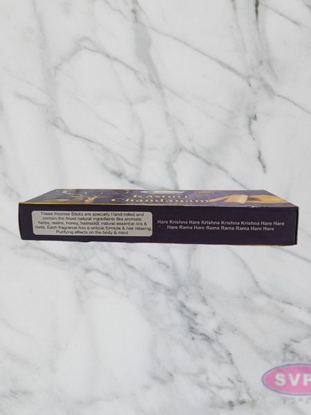 Kasturi Chandan Incense Sticks – Natural Handrolled Herbal Agarbatti for Meditation & Relaxation