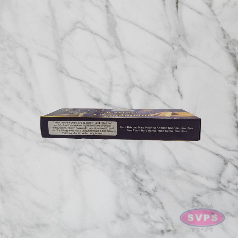 Kasturi Chandan Incense Sticks – Natural Handrolled Herbal Agarbatti for Meditation & Relaxation