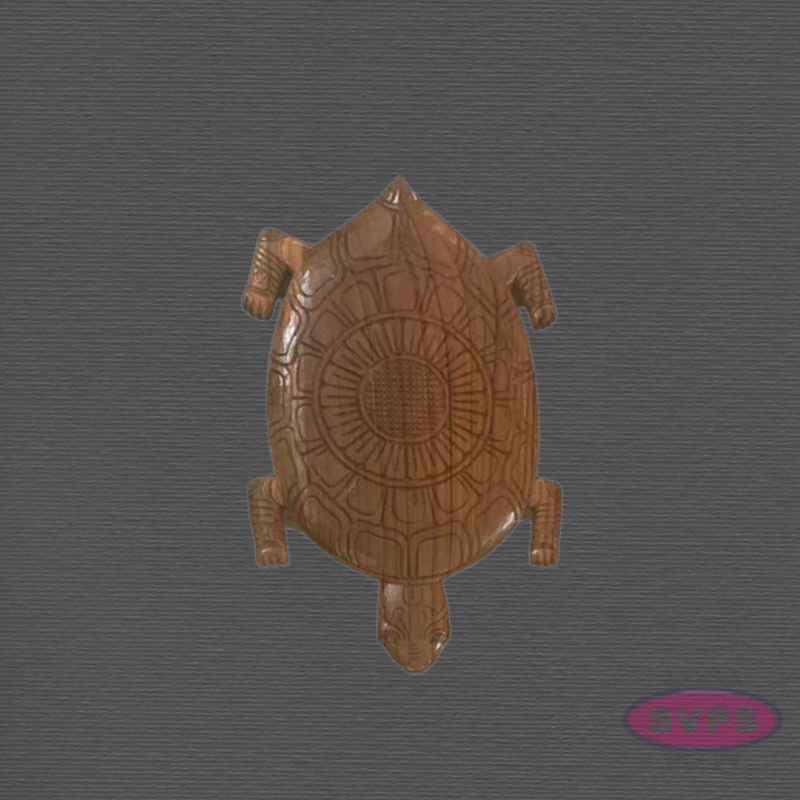 Wooden Tortoise Asanam for Pooja – Koormasanam Vastu Platform for Home Temple