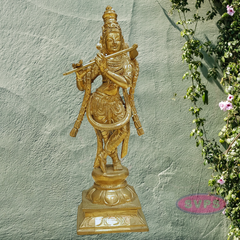 Panchalogam Krishna Statue