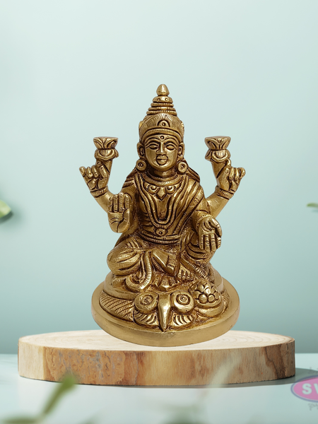 Brass Lakshmi Idols – Auspicious Gift
