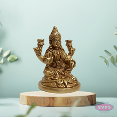 Brass Lakshmi Idols – Auspicious Gift
