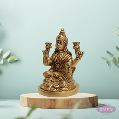 Brass Lakshmi Idols – Auspicious Gift