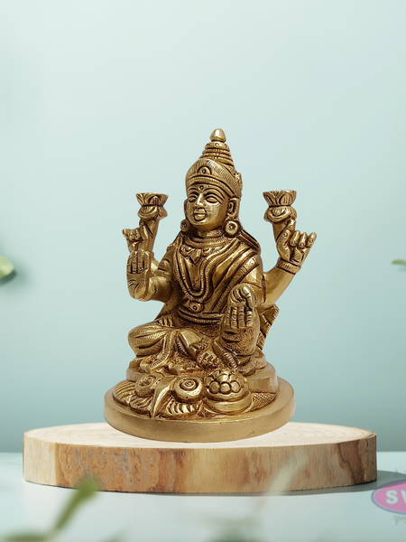 Brass Lakshmi Idols – Auspicious Gift