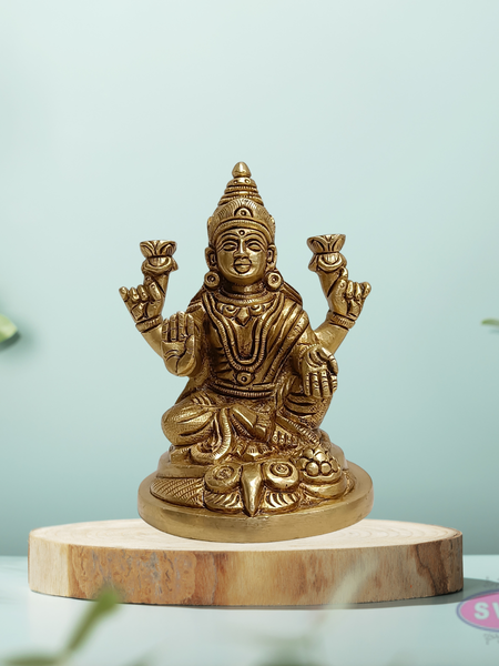 Brass Lakshmi Idols – Auspicious Gift