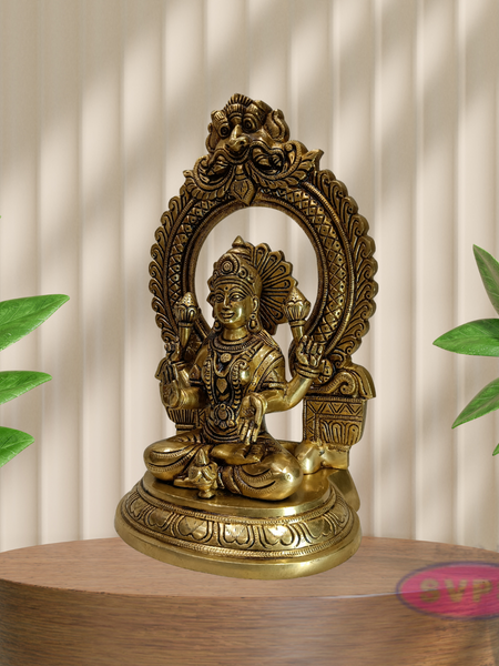 Auspicious Brass Goddess Lakshmi Murti for Pooja Room & Gifting