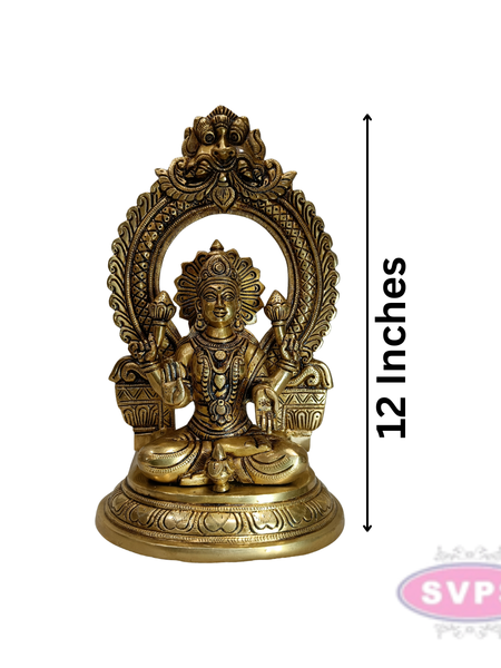 Auspicious Brass Goddess Lakshmi Murti for Pooja Room & Gifting