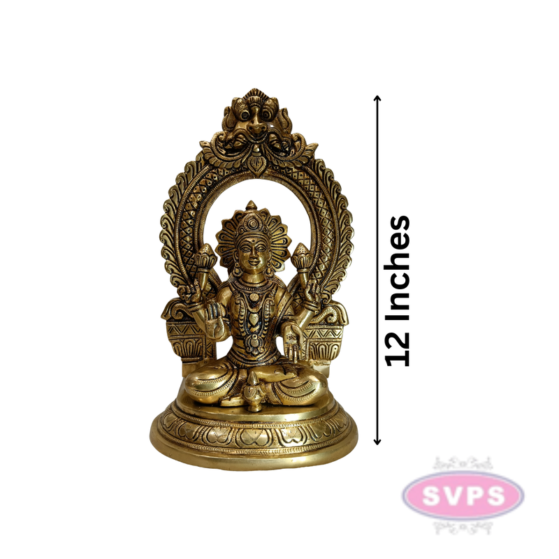 Auspicious Brass Goddess Lakshmi Murti for Pooja Room & Gifting