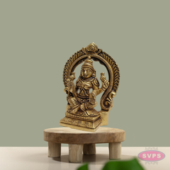 Brass Lakshmi Idol Prabhavali Arch