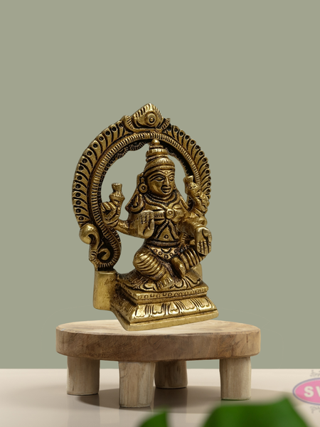 Brass Lakshmi Idol Prabhavali Arch
