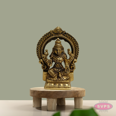 Brass Lakshmi Idol Prabhavali Arch