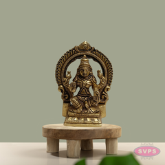 Brass Lakshmi Idol Prabhavali Arch