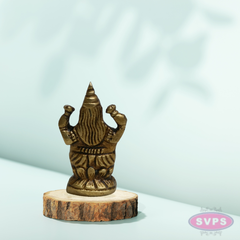 Mini Lakshmi Idol 1 Inch Brass Murti for Pooja & Pocket Temple