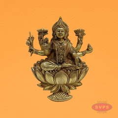 Goddess Mahalakshmi Divine Wall Décor for Home & Pooja Room