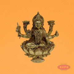Goddess Mahalakshmi Divine Wall Décor for Home & Pooja Room