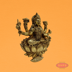 Goddess Mahalakshmi Divine Wall Décor for Home & Pooja Room