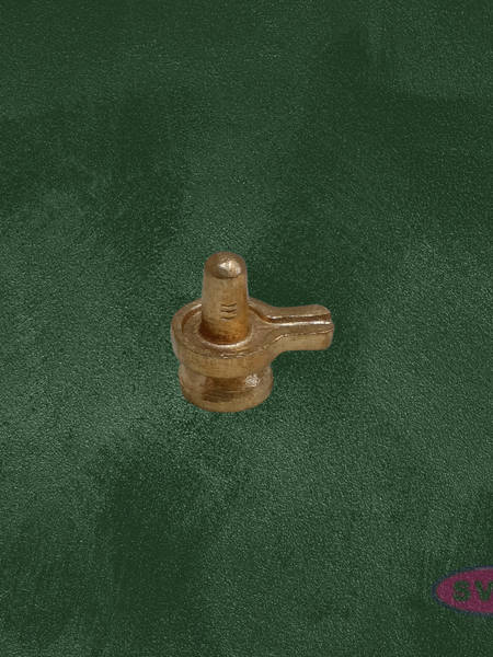 Handcrafted Panchalogha Shiva Lingam – Traditional Miniature Sivalingam for Pooja