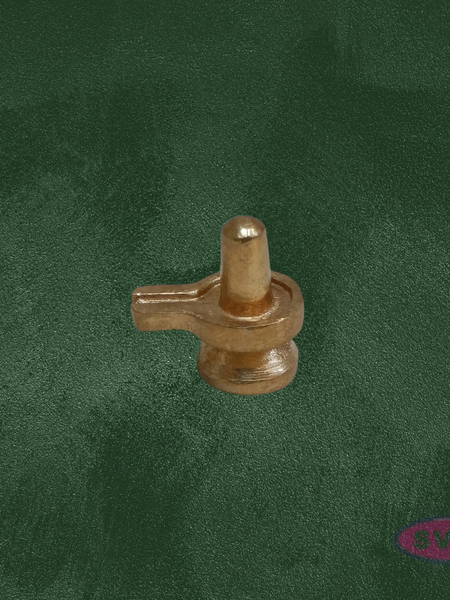 Handcrafted Panchalogha Shiva Lingam – Traditional Miniature Sivalingam for Pooja