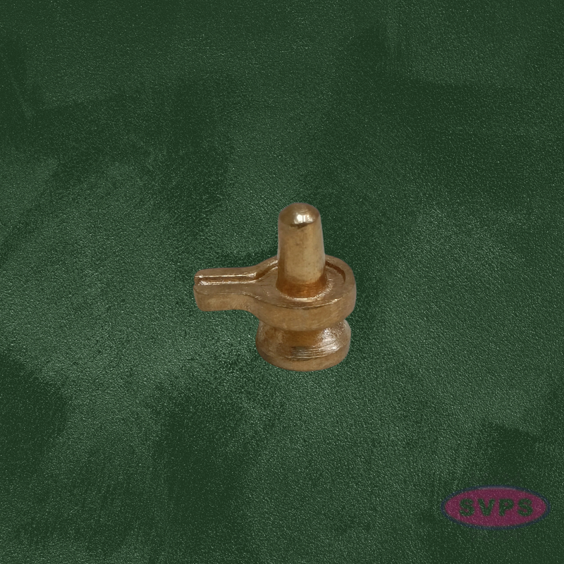 Handcrafted Panchalogha Shiva Lingam – Traditional Miniature Sivalingam for Pooja