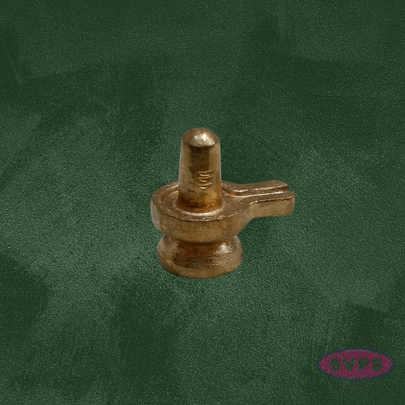 Handcrafted Panchalogha Shiva Lingam – Traditional Miniature Sivalingam for Pooja
