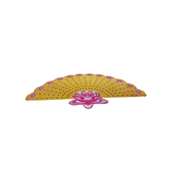 Wooden 108 Lotus Flower Ashtotram Stand for Daily Pooja & Chanting