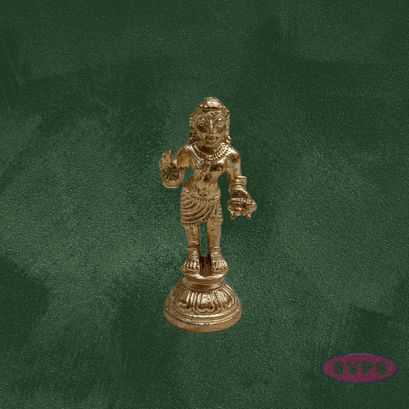 Handcrafted Manikkavacakar Panchaloga Deity Idol