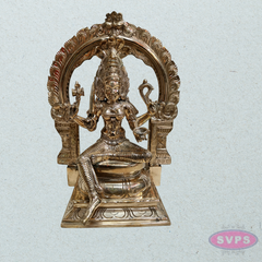 Panchalogham Sri Mariamman Idol with Prabhavali – 18 Inch Divine Goddess Statue