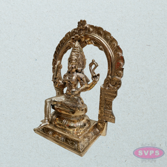 Panchalogham Sri Mariamman Idol with Prabhavali – 18 Inch Divine Goddess Statue