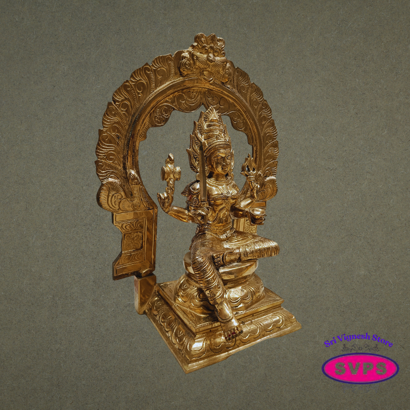 Sri Mari Amman Panchaloha Idol – Divine Temple Style Murti