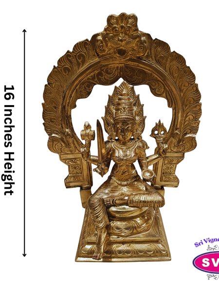 Sri Mari Amman Panchaloha Idol – Divine Temple Style Murti